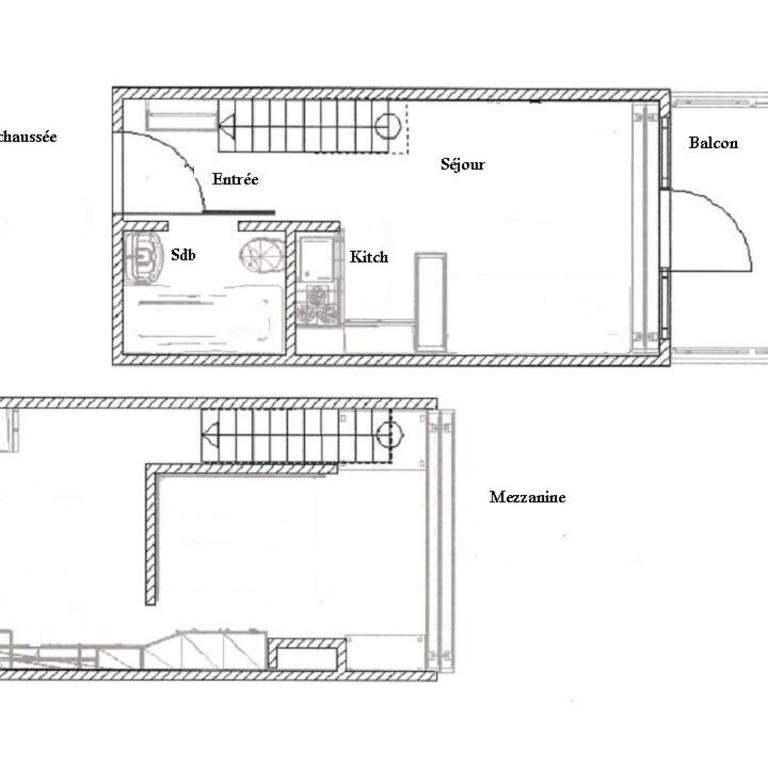 Résidence Archeboc - Appartement 5 personnes à Arc 1800 proche des pistes dans le village de Charmettoger MAE-1917 - Appartement - 10