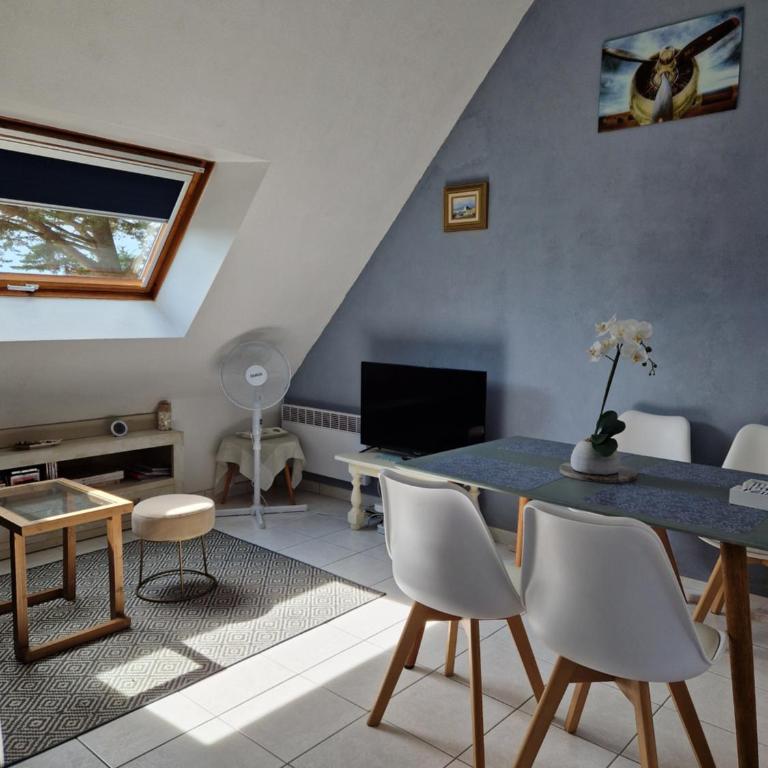 Charmant T2 La Rose des Vents Quiberon plage à 400 m - Appartement 1 Chambre - 14