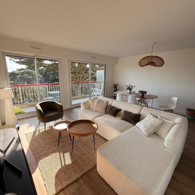 Bel appartement de 75 m2 à 150 m de la plage - Appartement 1 Chambre - 1