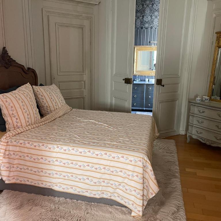 Hôtel particulier Hôtel Blancler - Chambre Double avec Salle de Bains Privative - 5