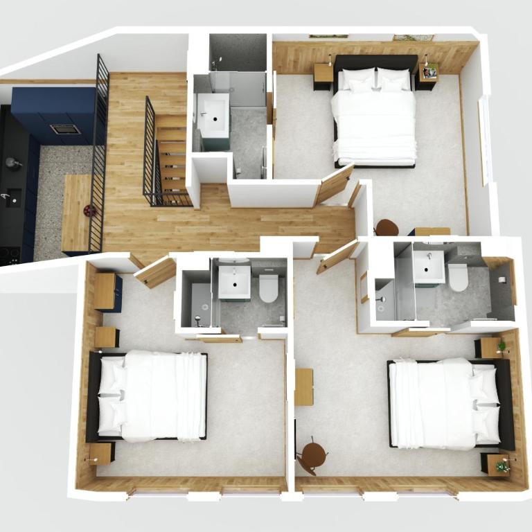 Grand appartement luxueux au milieu des montagnes - Appartement - 52