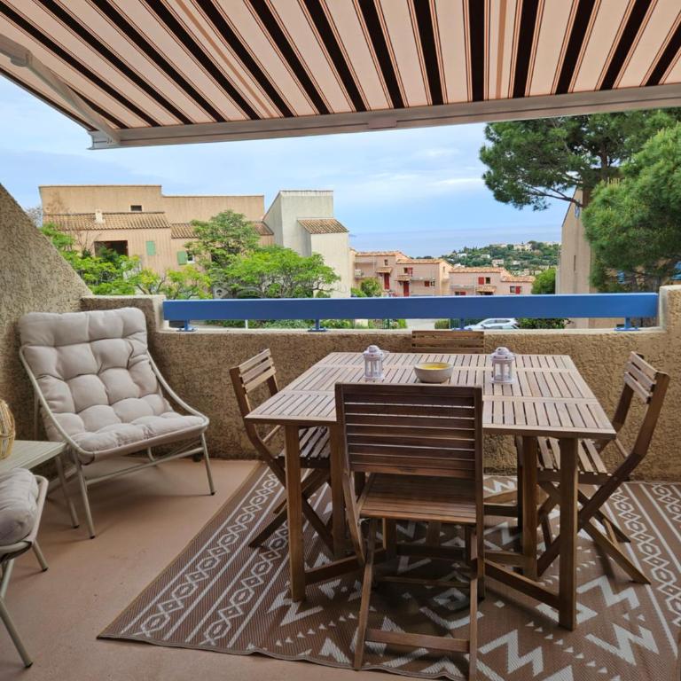 Petit Paradis Vue Mer Agréable studio à Cavalaire sur mer Golfe de St Tropez - Appartement 1 Chambre - 8