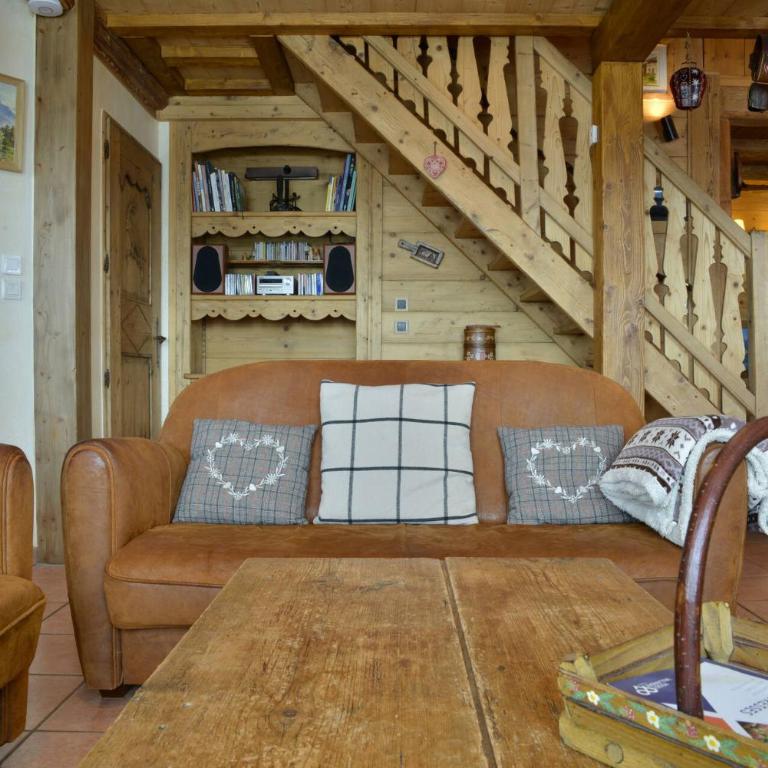 Chalet De Bellecote - Chalet de charme type savoyard 9 personnes à Vallandry situé dans un quartier calme avec accès direct aux pistes MAE-1996 - Chalet - 3