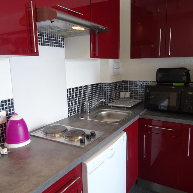 Residence Aiguille Rouge - Agréable studio pour 4 personnes à Arc 2000 ski aux pieds, en centre de la station, près des commerces, du bowling et de la pati MAE-2101 - Estudio - 4