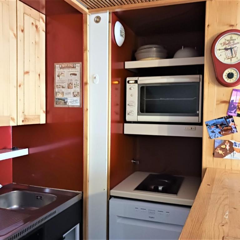 Residence Hotel Aiguille Rouge - Charmant studio pour 4 personnes à Arc 2000 ski aux pieds, en centre station, au pied des commerces et proche du bowling et de l MAE-2123 - Estudio - 13