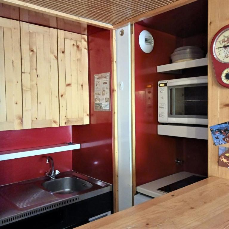 Residence Hotel Aiguille Rouge - Charmant studio pour 4 personnes à Arc 2000 ski aux pieds, en centre station, au pied des commerces et proche du bowling et de l MAE-2123 - Estudio - 15