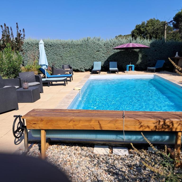 gîte neuf " L'oustaou du clos "classé 2 étoiles à Vaison la romaine - Appartement 1 Chambre - 9