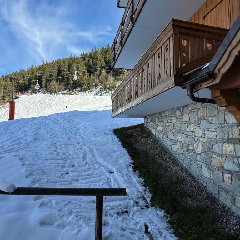 Meribel Centre La Chaudanne, real ski in and out right on main central slopes, 3 bedrooms 2 bathrooms, newly renovated, Chalet l'Épervière - Appartement 3 Chambres - 34
