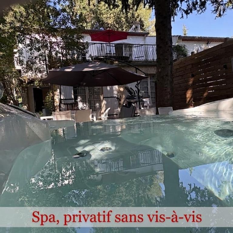 Villa 3ch 6pers climatisée avec jacuzzi jardin 3 terrasses Montpellier centre ville 12 mn des plages - Villa 3 Chambres - 1