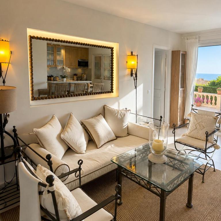 4BR Sea View Garden Apartment near Cannes and 1min from Beach - Appartement - Rez-de-Chaussée - 24