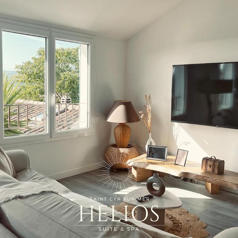 Jacuzzi Vue sur Mer Helios Suite & Spa - Appartement 1 Chambre - 14