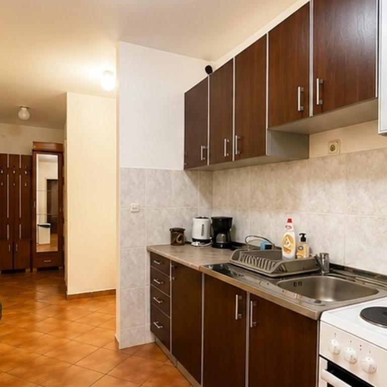 Panoramic Sea and City View Apartment with Terrace Budva - Apartment mit 2 Schlafzimmern, einem Balkon und Meerblick - 3