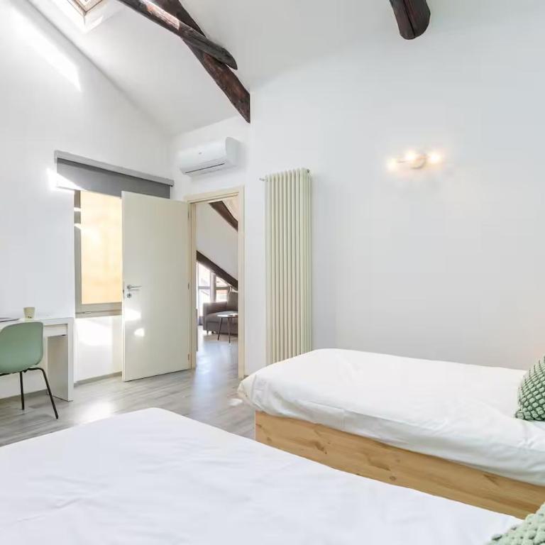 Porta Susa, Torino - Modern Spacious Apartment - Apartamento de 2 dormitorios con balcón - 7