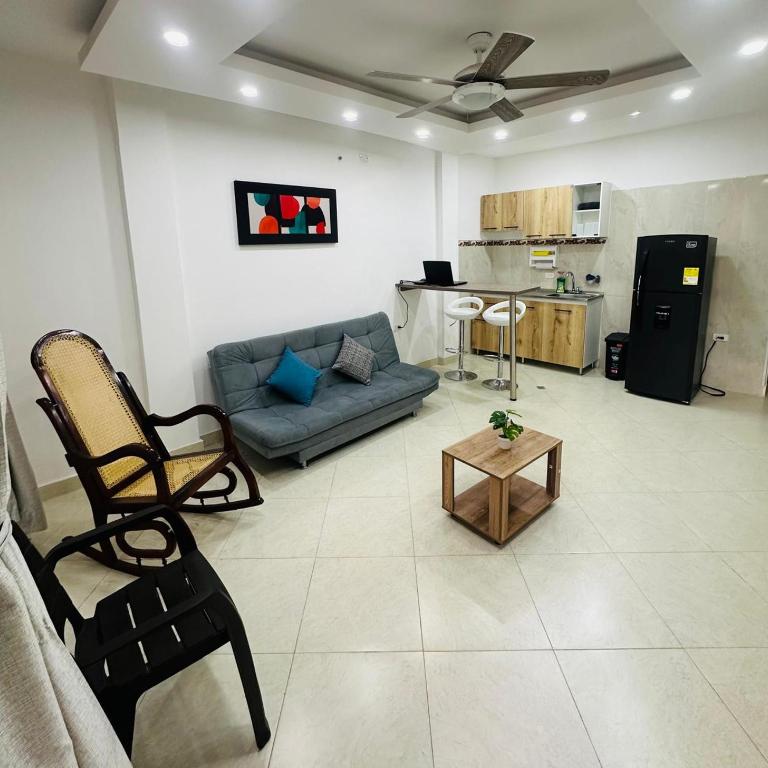 Hermoso Apartamento Vacacional en Gaira Santa Marta - 202 - Apartamento de 2 dormitorios - 1