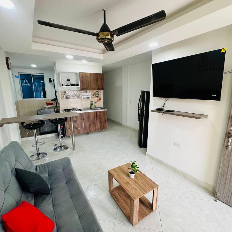 Hermoso Apartamento Vacacional en Gaira Santa Marta - 202 - Apartamento de 3 dormitorios - 1