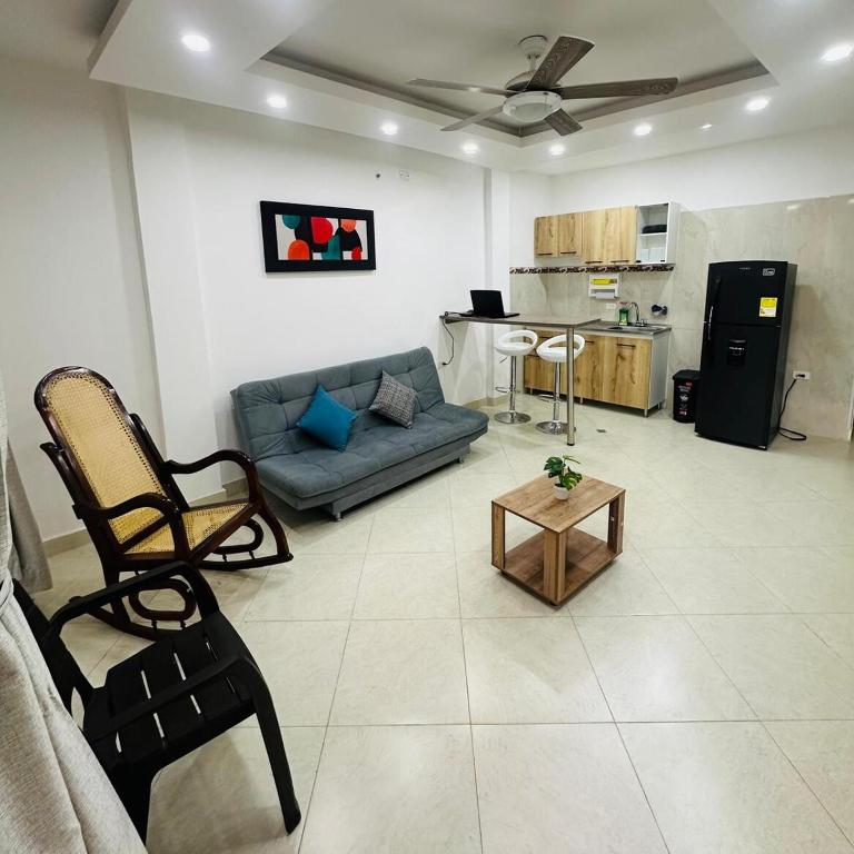 Espectacular Apartamento Vacacional 101 en Gaira -Santa Marta - Apartamento de 2 dormitorios - 1