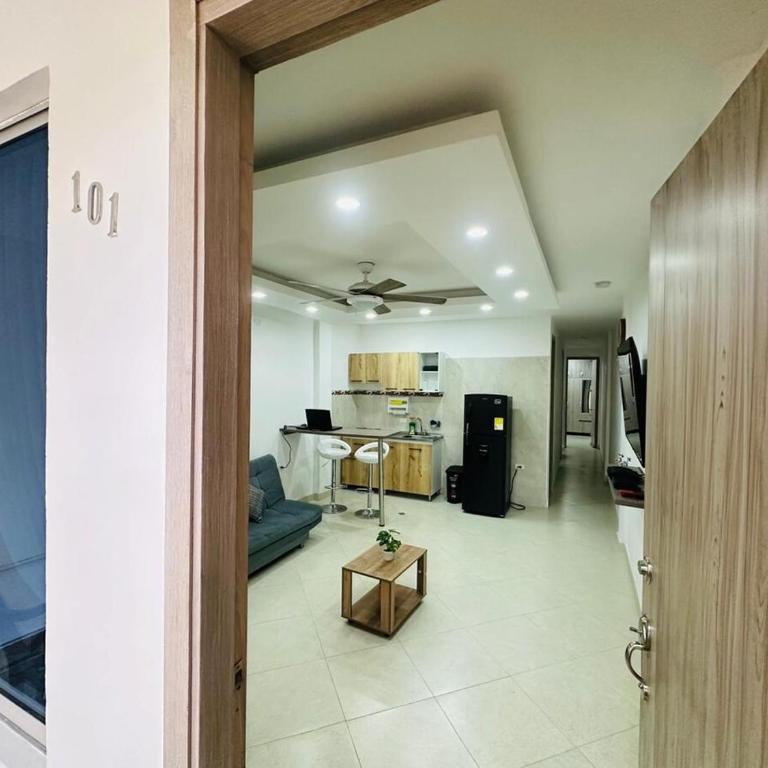 Espectacular Apartamento Vacacional 101 en Gaira -Santa Marta - Apartamento de 2 dormitorios - 2
