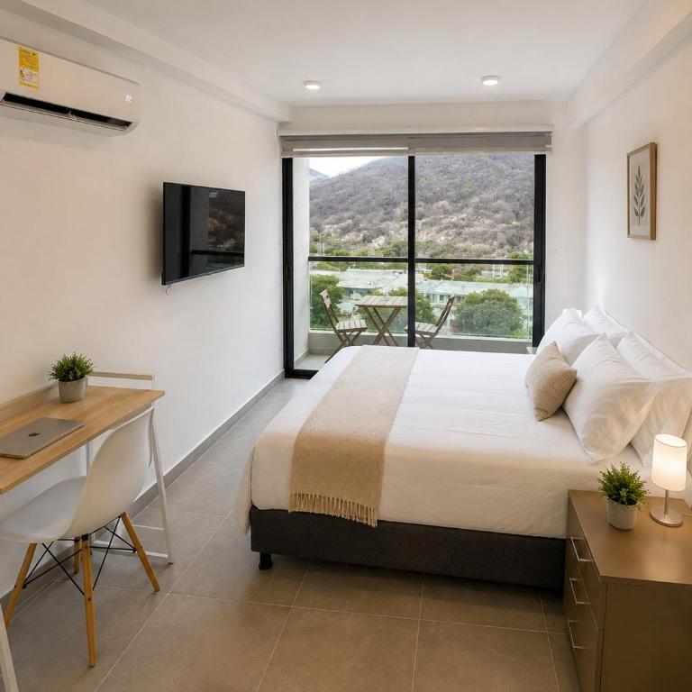 Vista Coral - Apartamento tropical entre montañas y mar - Three-Bedroom Apartment with Mountain View - 15