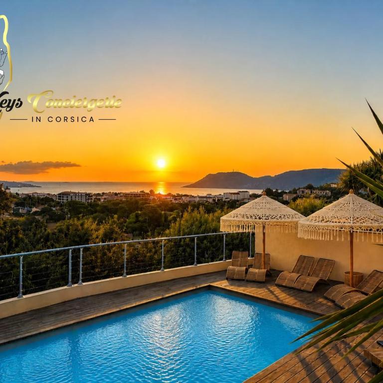Villa 12 pers au centre de Porto-Vecchio avec piscine - Villa - 2