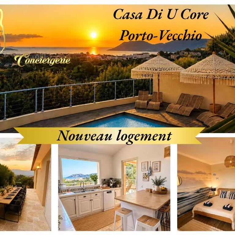 Villa 12 pers au centre de Porto-Vecchio avec piscine - Villa - 1