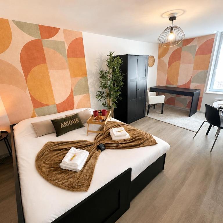 N Le Bambou Tiercelins studio cosy au centre ville - Appartement - 1