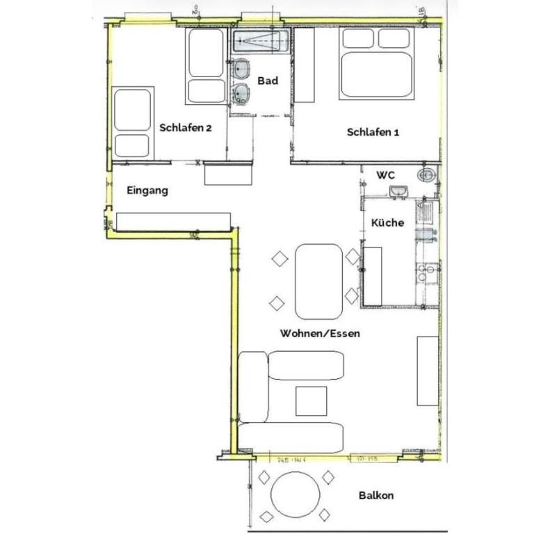 Pignia Bergblick - Apartment mit 2 Schlafzimmern - 5