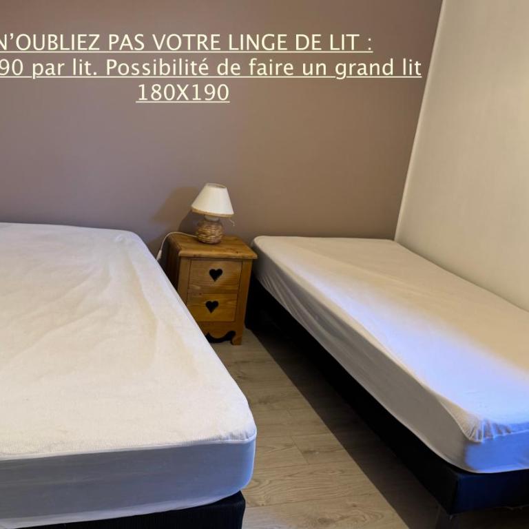 Embrun - Appartement 4/6 personnes avec extérieurs - Appartement 2 Chambres - 12