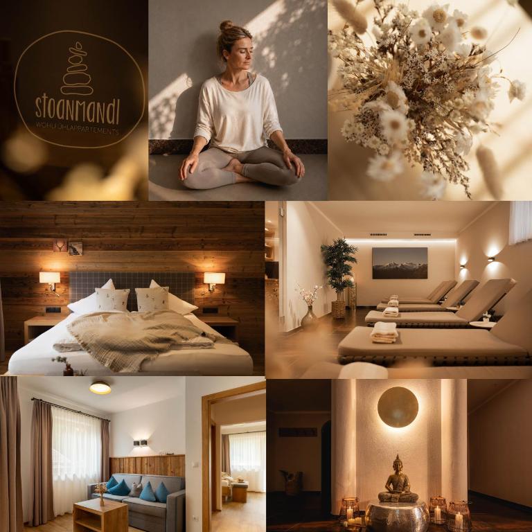 stoanmandl Wohlfühlappartements - Apartment mit 1 Schlafzimmer und Balkon - 1