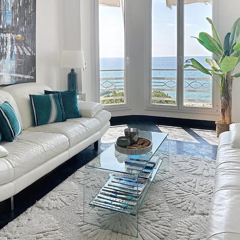 Stunning 2 bedroom flat with sea view on Croisette - Appartement - Vue sur Mer - 2