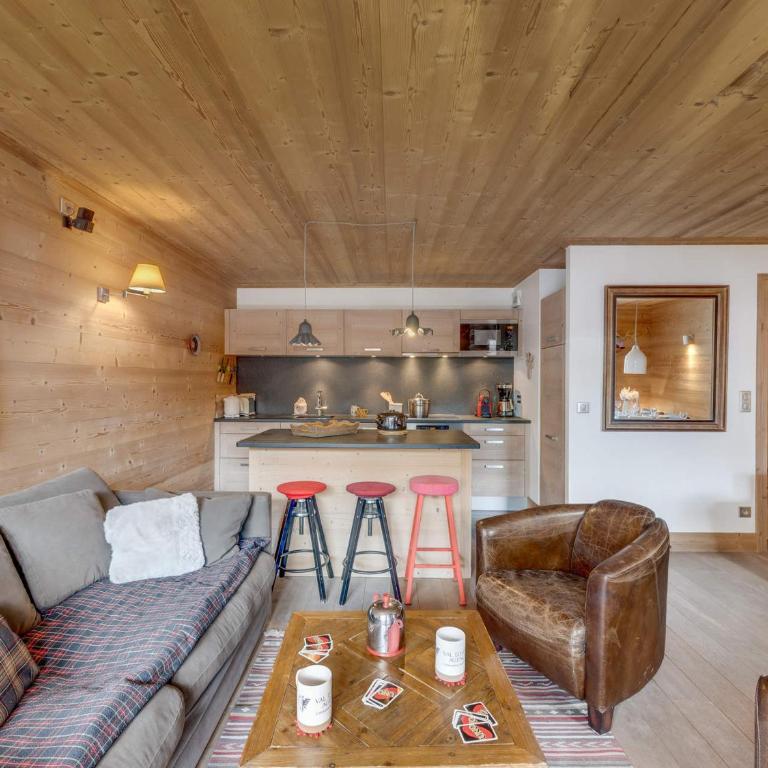 Appartement de standing, 3 chambres, balcon sud, centre de Val-d'Isère, proche pistes et commerces - Appartement 3 Chambres - 4