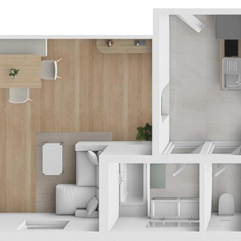 ULA easy stay - Apartment mit 1 Schlafzimmer und Balkon - 1