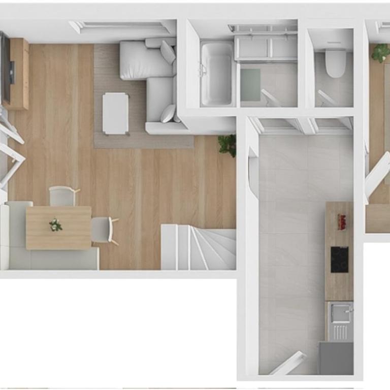 ULA easy stay - Apartment mit 2 Schlafzimmern und Balkon - 2
