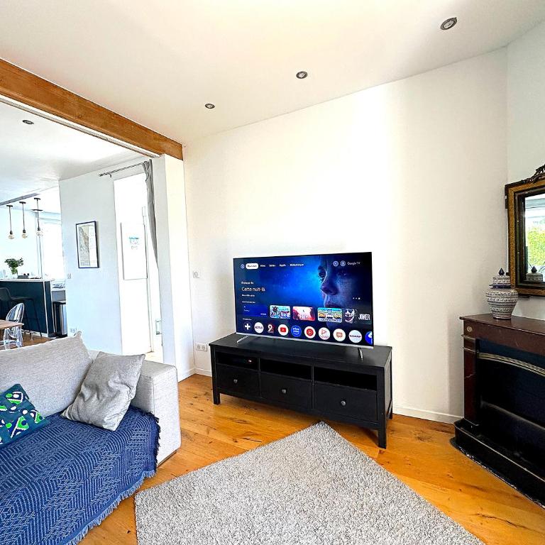 100m from Arcachon Beach Spacious 100m2 Apartment with Parking and Air Conditioning - Apartamento - 17