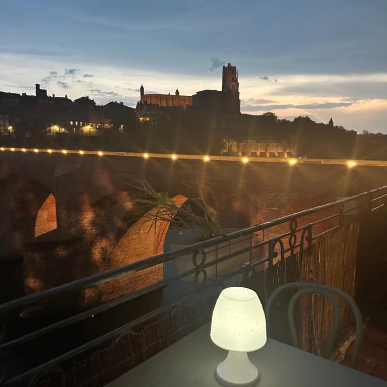 Le Pont Vieux Albi - Premium vue panoramique - Appartement 1 Chambre avec Balcon et Vue sur la Ville - 6