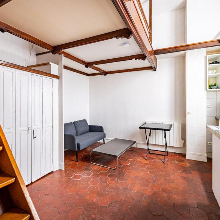 Paris 3rd arrondissement Arts et Métiers Studio Mezzanine - Studio avec mezzanine - 1