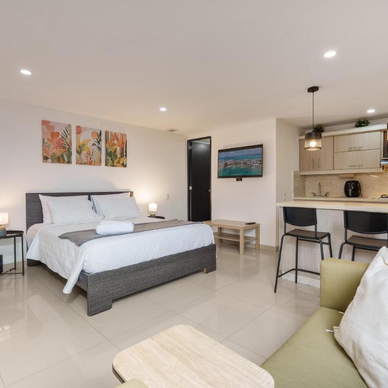 Apartamentos La Frontera - One-Bedroom Apartment with City View - 6