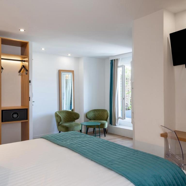 55 Hôtel Montparnasse - Chambre Double Deluxe avec Balcon - 5
