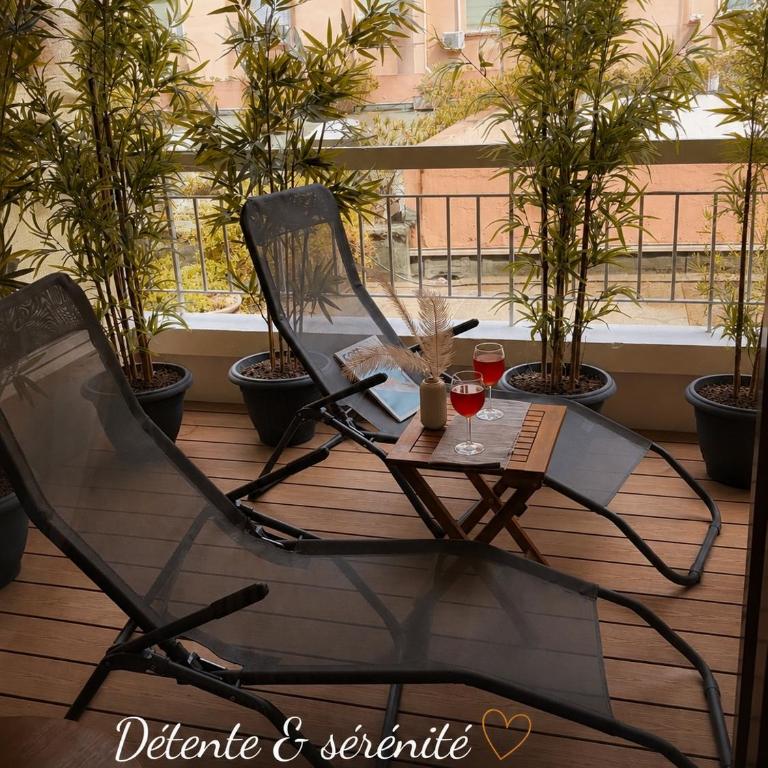 L'éden de Juan-les-pins - Studio Apartment with Queen Bed - 7