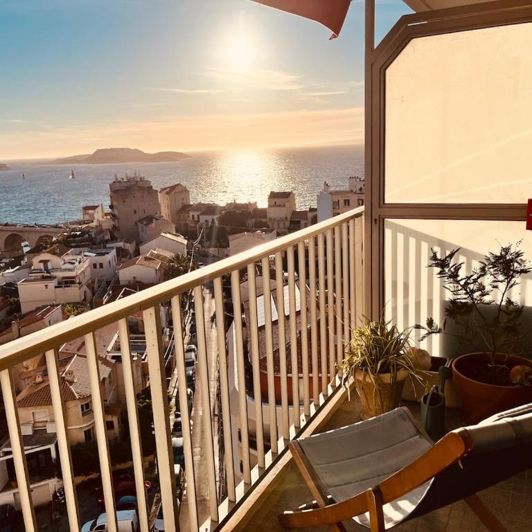 Evasion vue mer à Marseille - Appartamento con 2 Camere da Letto, Balcone e Vista mare - 12