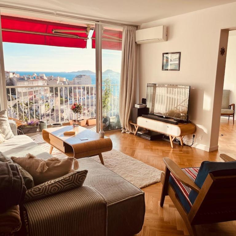 Evasion vue mer à Marseille - Appartamento con 2 Camere da Letto, Balcone e Vista mare - 3