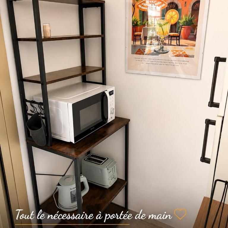 L'éden de Juan-les-pins - Studio Apartment with Queen Bed - 9