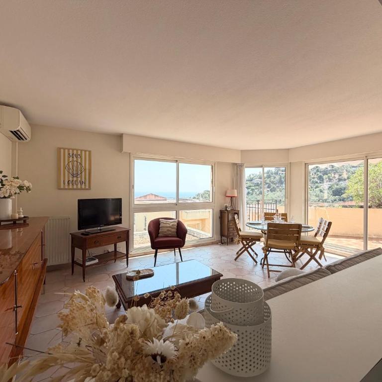 Appartement ORION magnifique vue mer et montagne - Apartment mit 2 Schlafzimmern - 5