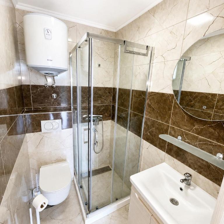 Olive Tree Apartments - Apartman sa 2 Spavaće Sobe, Balkonom i Pogledom na More - 5