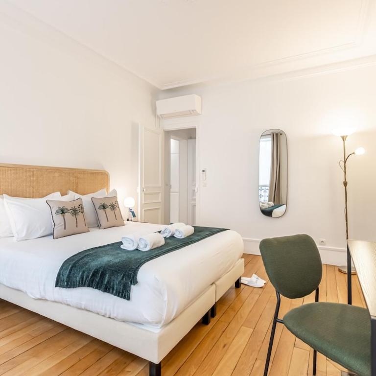 B2D-2people-Wagram-1Bedroom-Ternes-AC - Appartement 1 Chambre Deluxe - 21