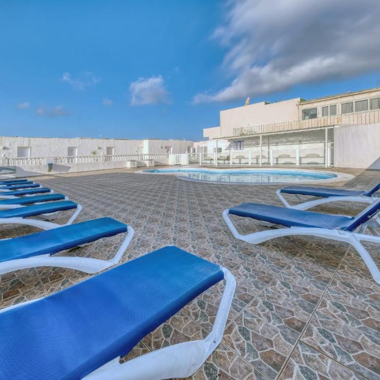 Casa Picon en Puerto del Carmen, con terraza, vistas al mar, piscina y junto a la playa - Apartment mit 2 Schlafzimmern - 36
