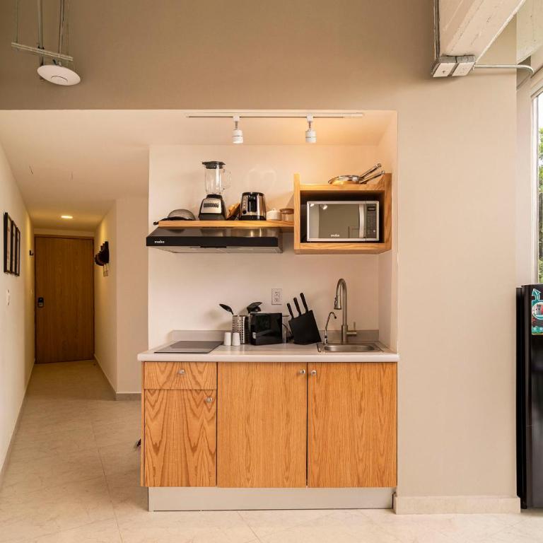 Kukun Insurgentes Roma - Superior One bedroom Apartment with view - 13