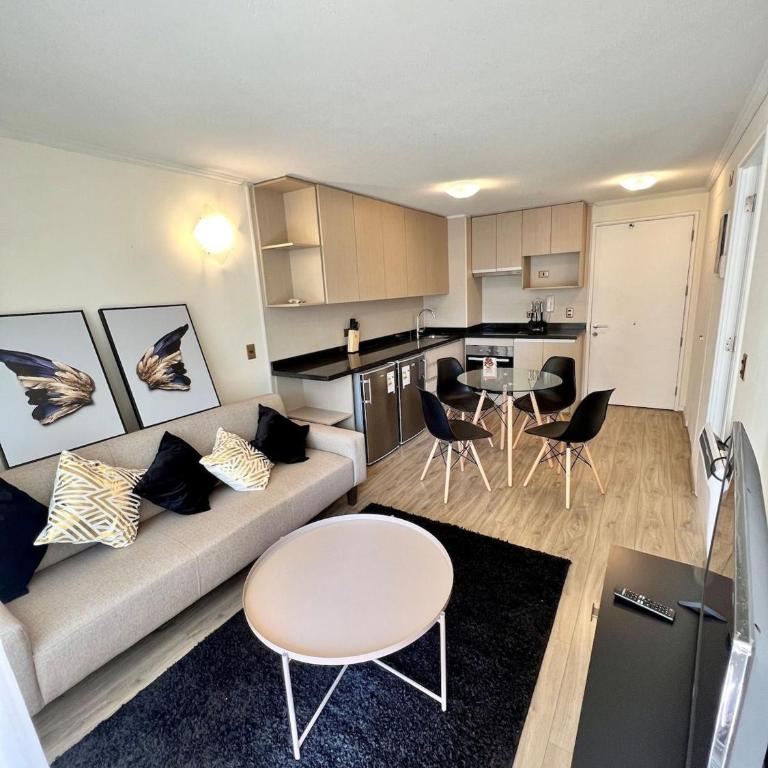 1D en Ñuñoa con Estacionamiento - One-Bedroom Apartment - 6