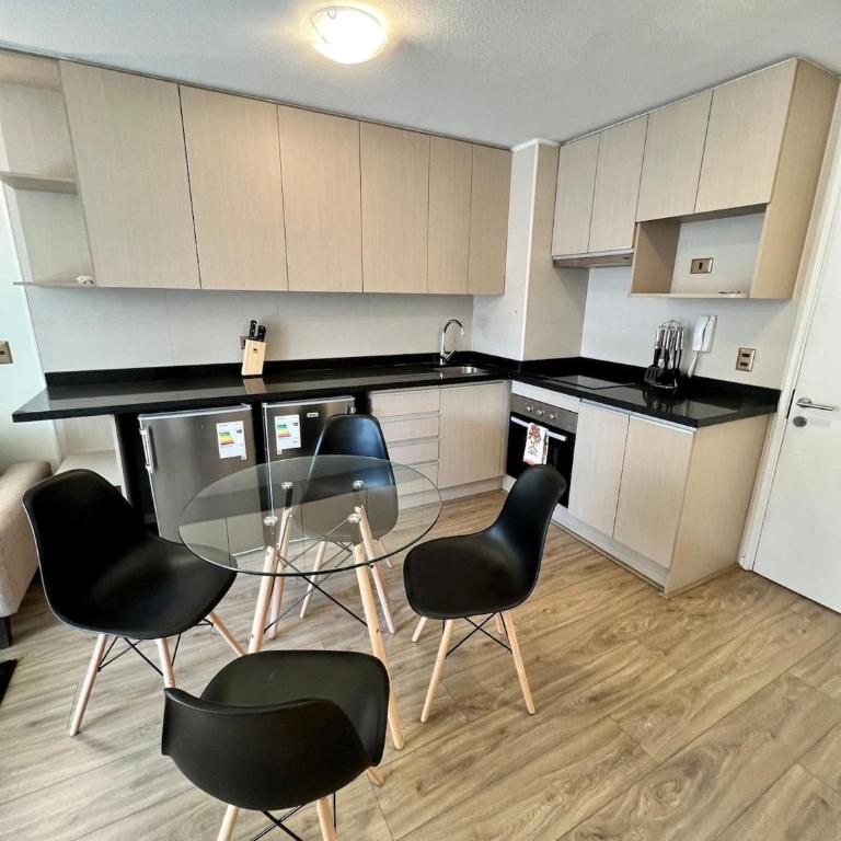 1D en Ñuñoa con Estacionamiento - One-Bedroom Apartment - 7