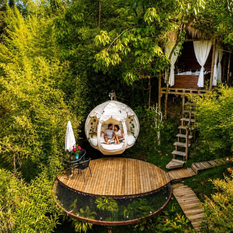 Levit Glamping - Hotel Guatapé Peñol - Deluxe Room with vista al lago - 6
