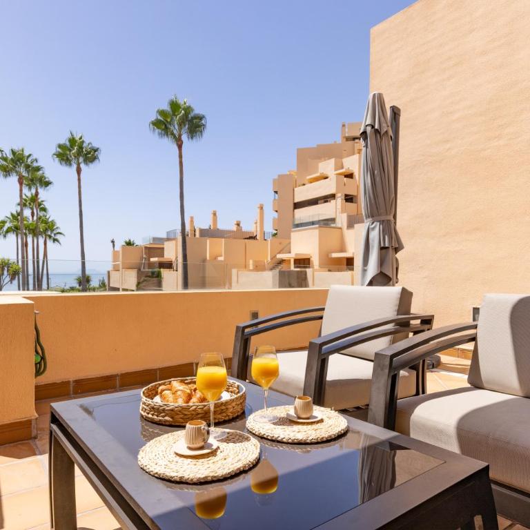 Sea View & Wave Sound Retreat with Private Pool - Apartment mit 2 Schlafzimmern - 7